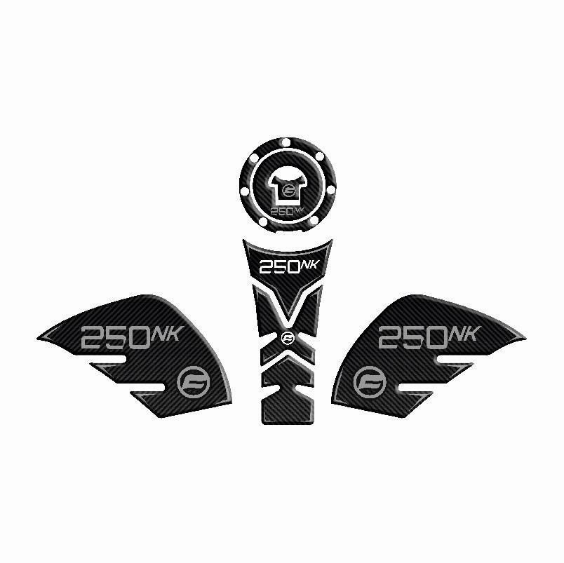 Cf Moto 250 Nk 2018 - 2022 Uyumlu Tank Pad Set 002