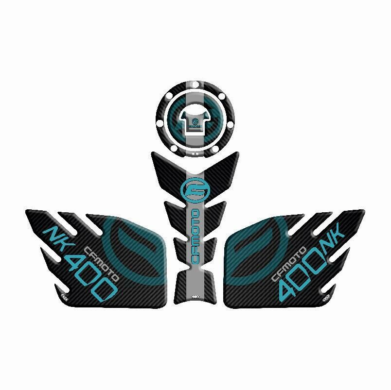Cf Moto 400 Nk 2017 - 2022 Uyumlu Tank Pad Set 001