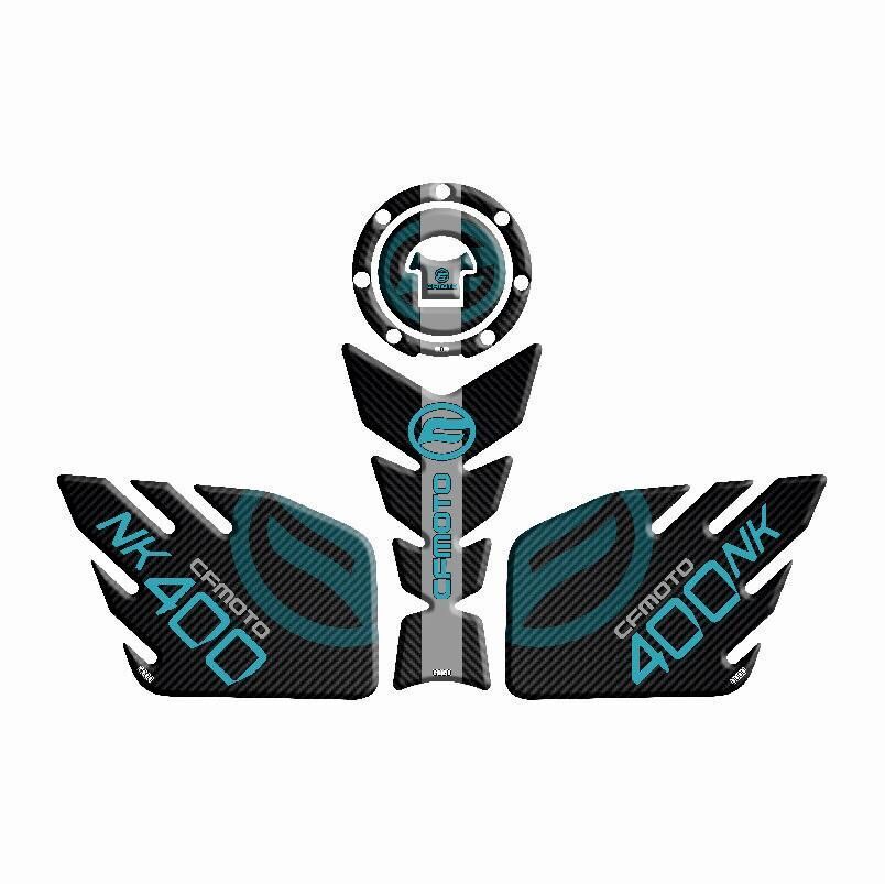 Cf Moto 400 Nk 2017 - 2022 Uyumlu Tank Pad Set 001