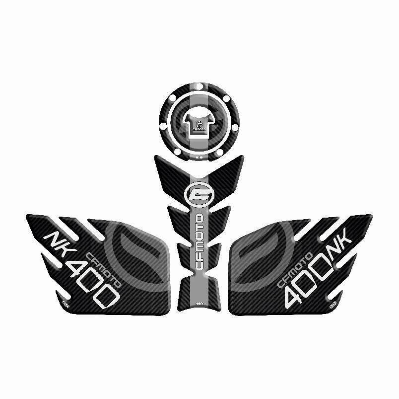 Cf Moto 400 Nk 2017 - 2022 Uyumlu Tank Pad Set 002