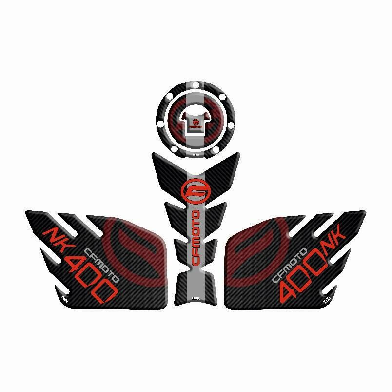 Cf Moto 400 Nk 2017 - 2022 Uyumlu Tank Pad Set 003