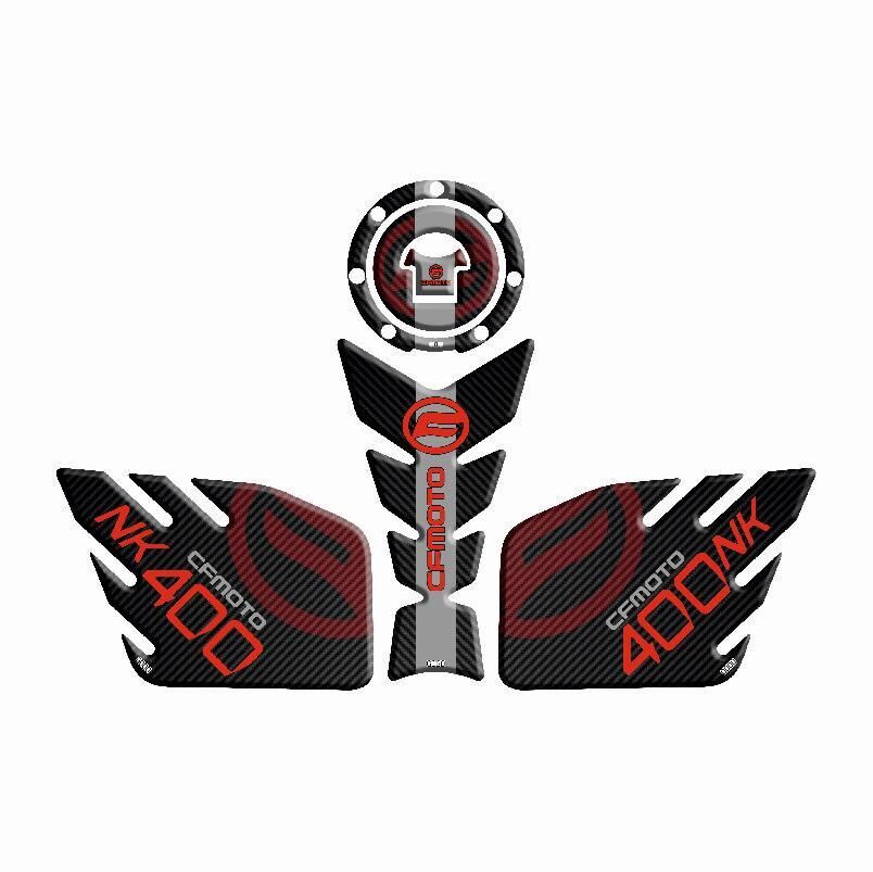Cf Moto 400 Nk 2017 - 2022 Uyumlu Tank Pad Set 003