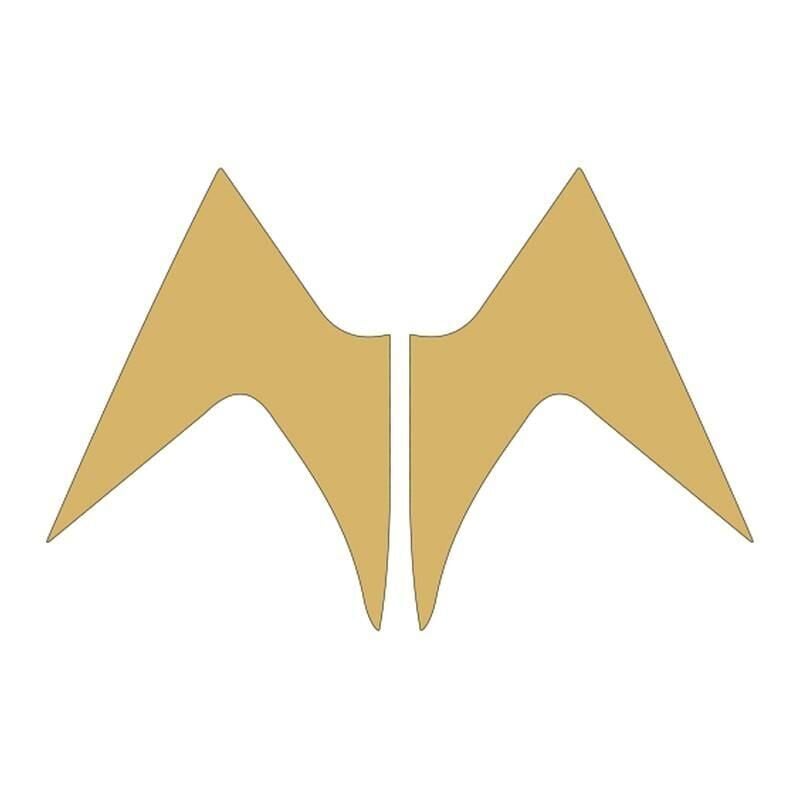 Mondial Mh Drift 2011 - 2020 Uyumlu Gold Ön Siperlik Yan Sticker