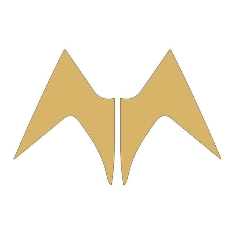 Mondial Mh Drift 2011 - 2020 Uyumlu Gold Ön Siperlik Yan Sticker