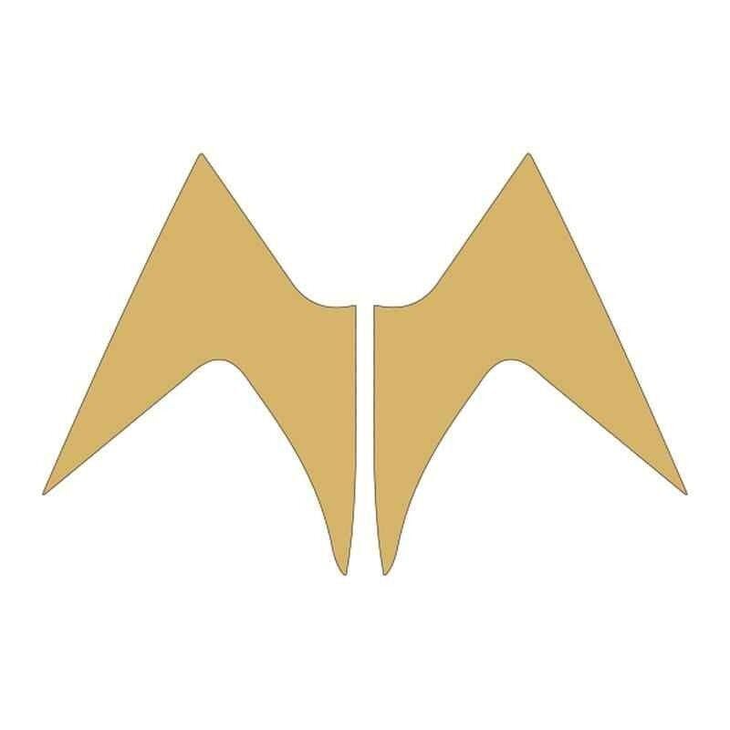 Mondial Mh Drift 2011 - 2020 Uyumlu Gold Ön Siperlik Yan Sticker