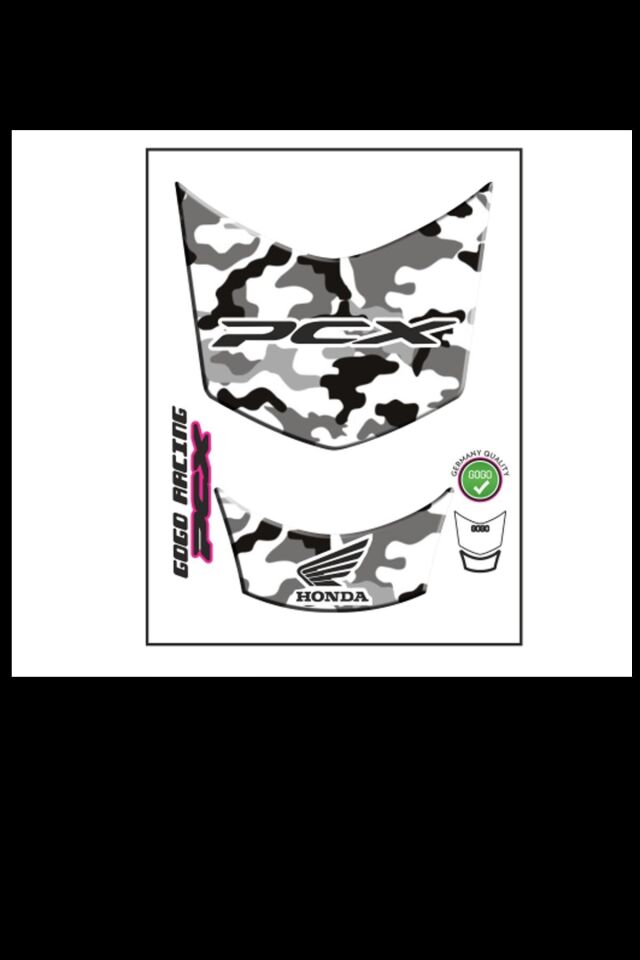 Honda Pcx 2014 - 2017 Uyumlu Kuyruk Pad 024