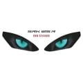 Rks Srk 125 R 2023 - 2025 Uyumlu Far Sticker Mavi