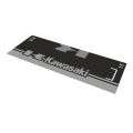 Kawasaki Gri Desenli 80 X 220 Cm Kaydırmaz Motosiklet Halısı 80 220