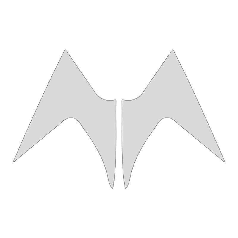 Mondial Mh Drift 2011 - 2020 Uyumlu Nikel Ön Siperlik Yan Sticker