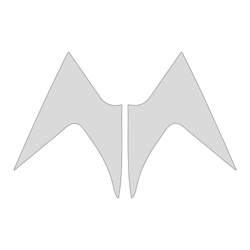 Mondial Mh Drift 2011 - 2020 Uyumlu Nikel Ön Siperlik Yan Sticker