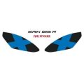 Rks Srk 125 R 2023 - 2025 Uyumlu Far Sticker Mavi X