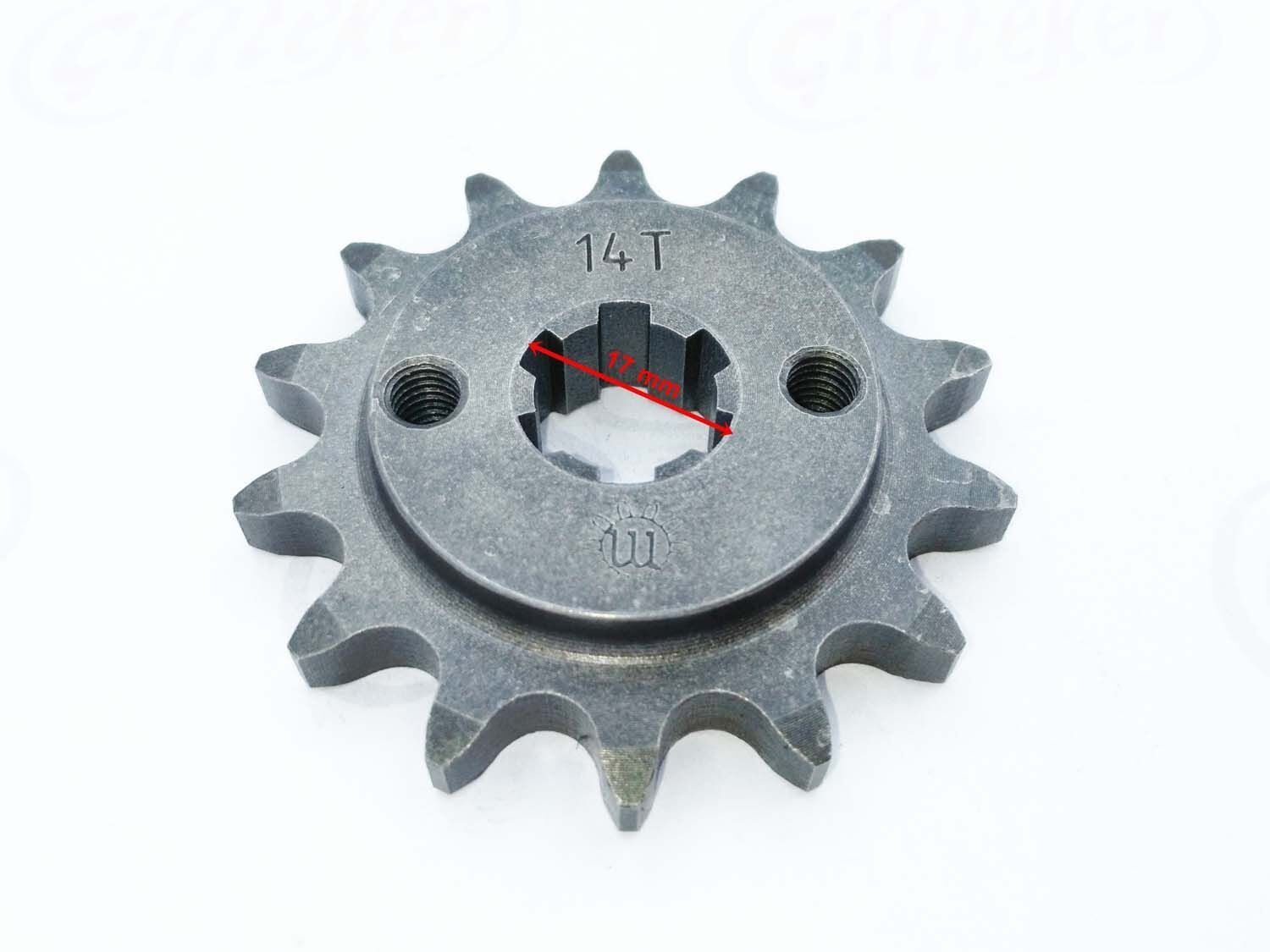 Benelli 125 Ön Dişli 428-14T İç 17X6 Kanallı Öm