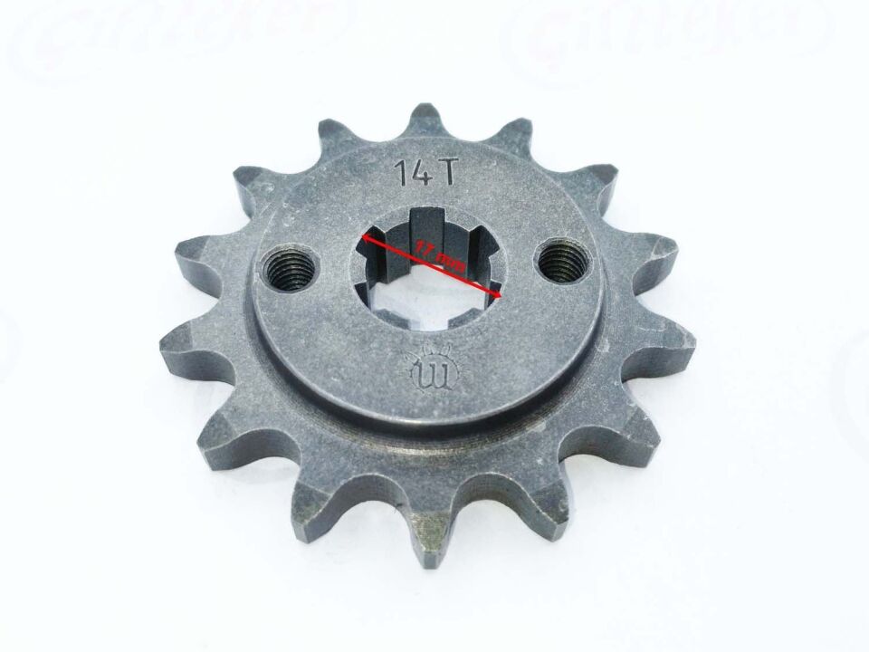 Benelli 125 Ön Dişli 428-14T İç 17X6 Kanallı Öm