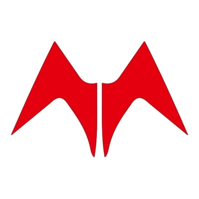 Mondial Mh Drift 2011 - 2020 Uyumlu Kırmızı Ön Siperlik Yan Sticker