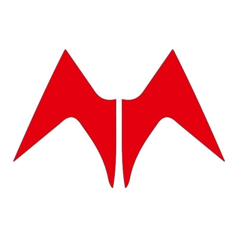 Mondial Mh Drift 2011 - 2020 Uyumlu Kırmızı Ön Siperlik Yan Sticker