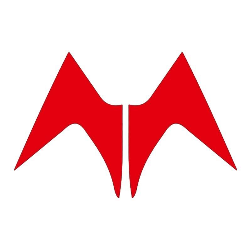 Mondial Mh Drift 2011 - 2020 Uyumlu Kırmızı Ön Siperlik Yan Sticker