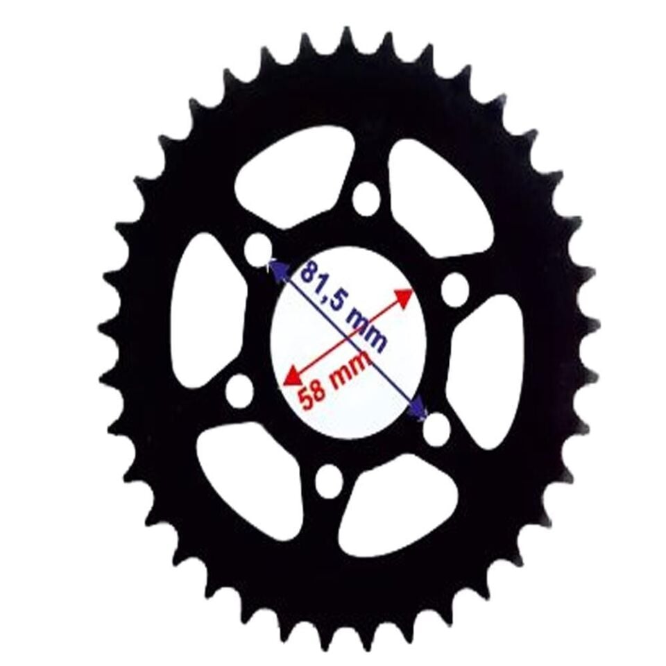 Bajaj Pulsar Ns 200 Arka Dişli 520-37T İç 58 Mm Öm