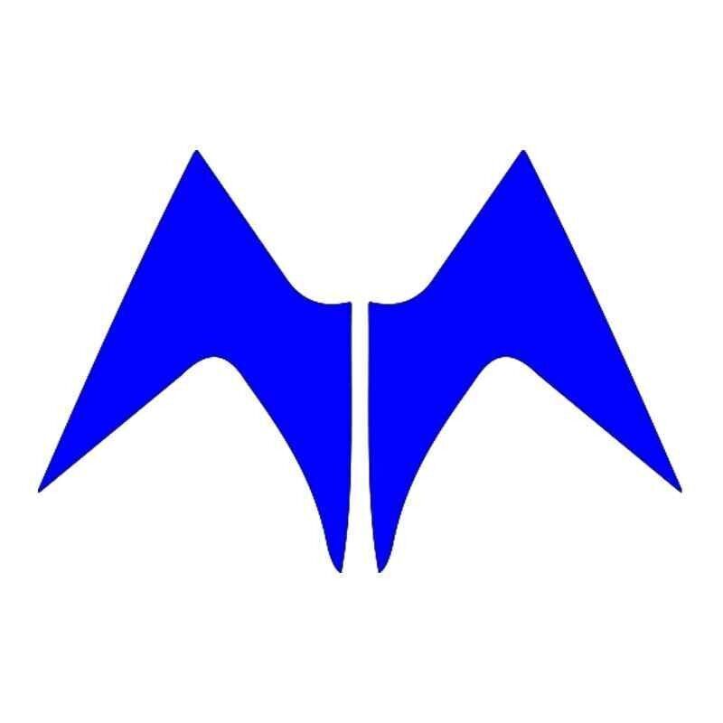 Mondial Mh Drift 2011 - 2020 Uyumlu Mavi Ön Siperlik Yan Sticker