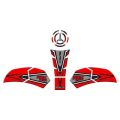 Rks Srk 125 R 2023 - 2025 Uyumlu Tank Pad Set 001