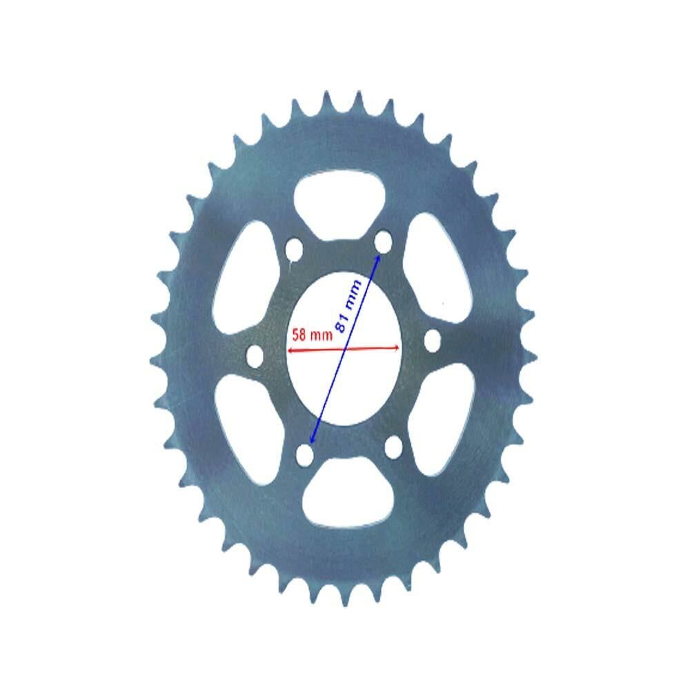 Bajaj Pulsar Ns 200 Arka Dişli 520-37T İç 58 Mm Alüminyum Öm