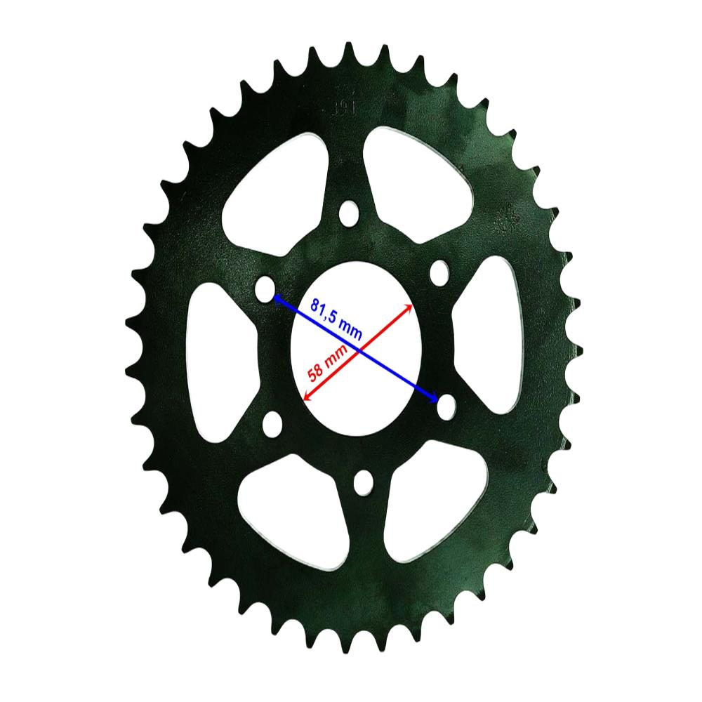 Bajaj Pulsar Ns 200 Arka Dişli 520-39T İç 58 Mm Öm