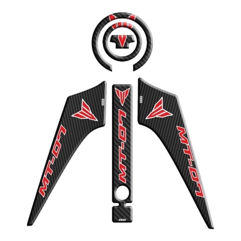 Yamaha Mt07 2014 - 2017 Uyumlu Tank Pad Set 002