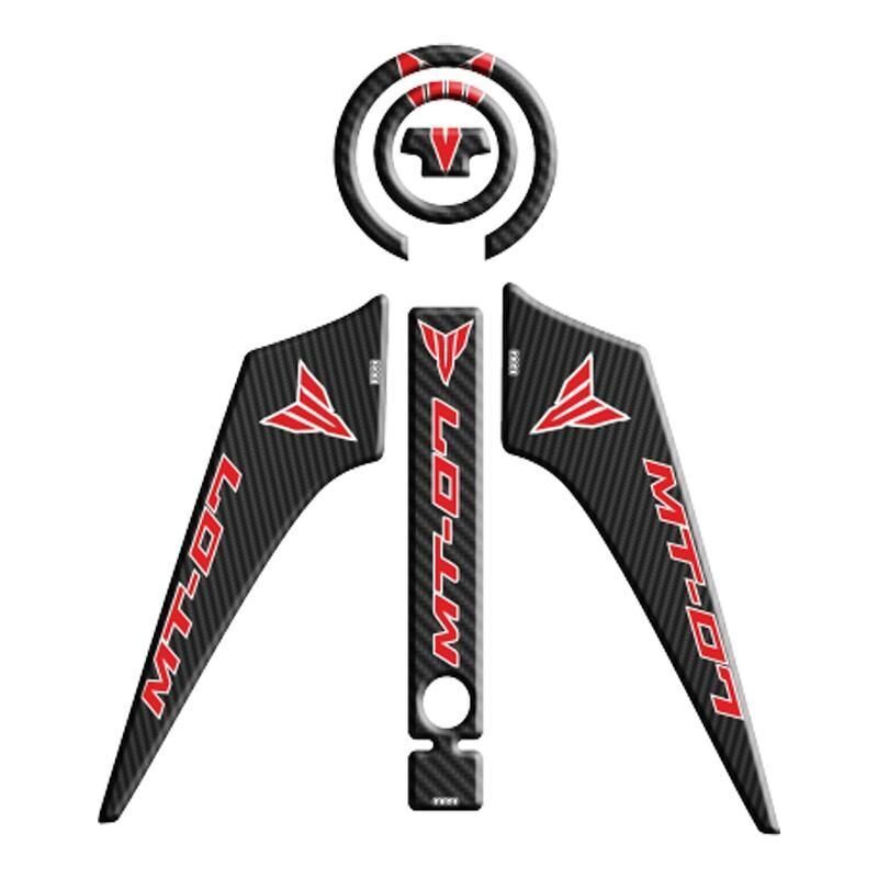 Yamaha Mt07 2014 - 2017 Uyumlu Tank Pad Set 002