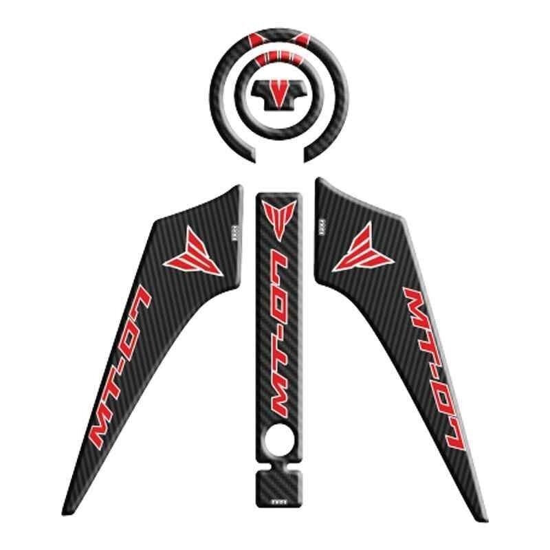Yamaha Mt07 2014 - 2017 Uyumlu Tank Pad Set 002