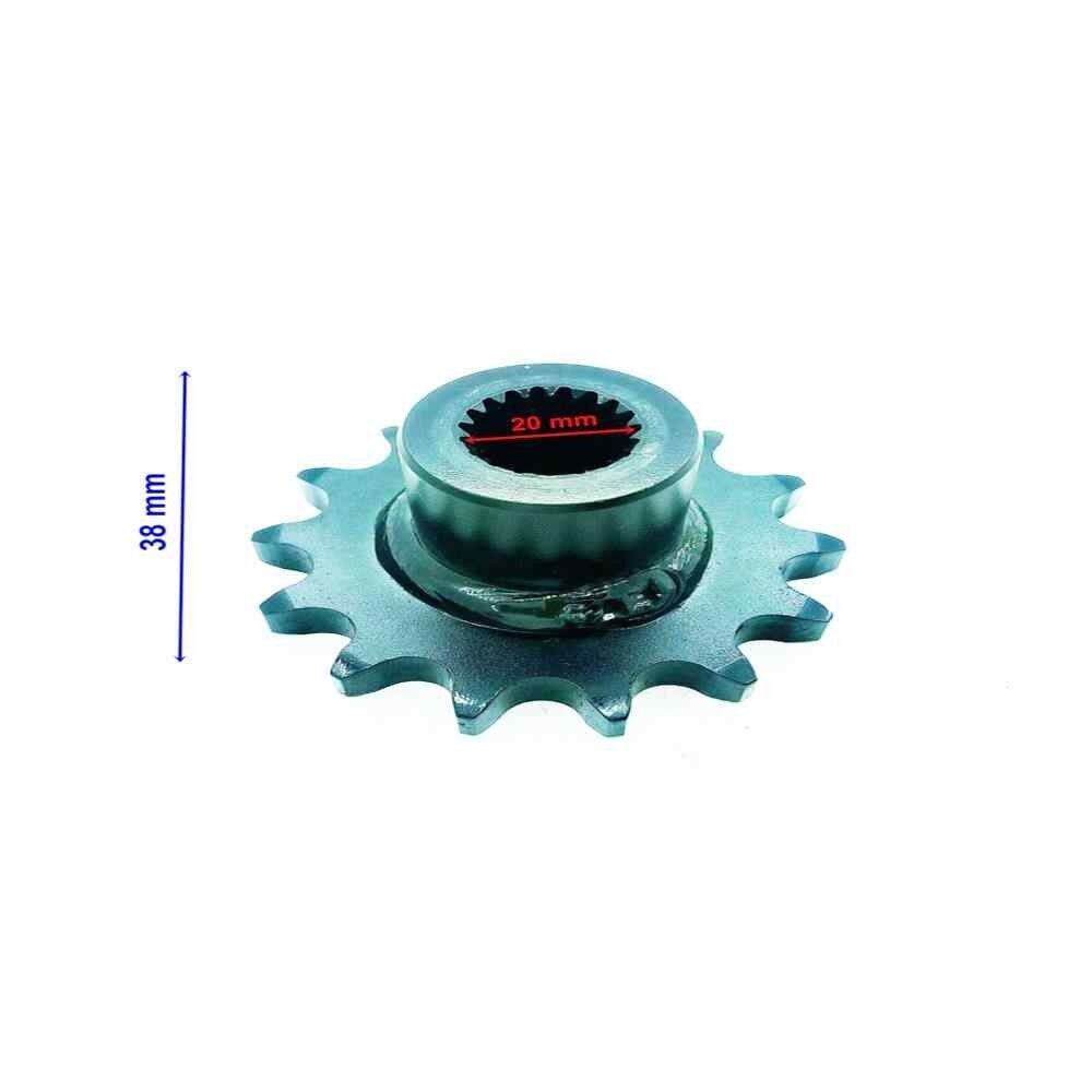 Atv Ön Dişli 530-14T İç 20Xuzunluk 38,5Xtm Öm