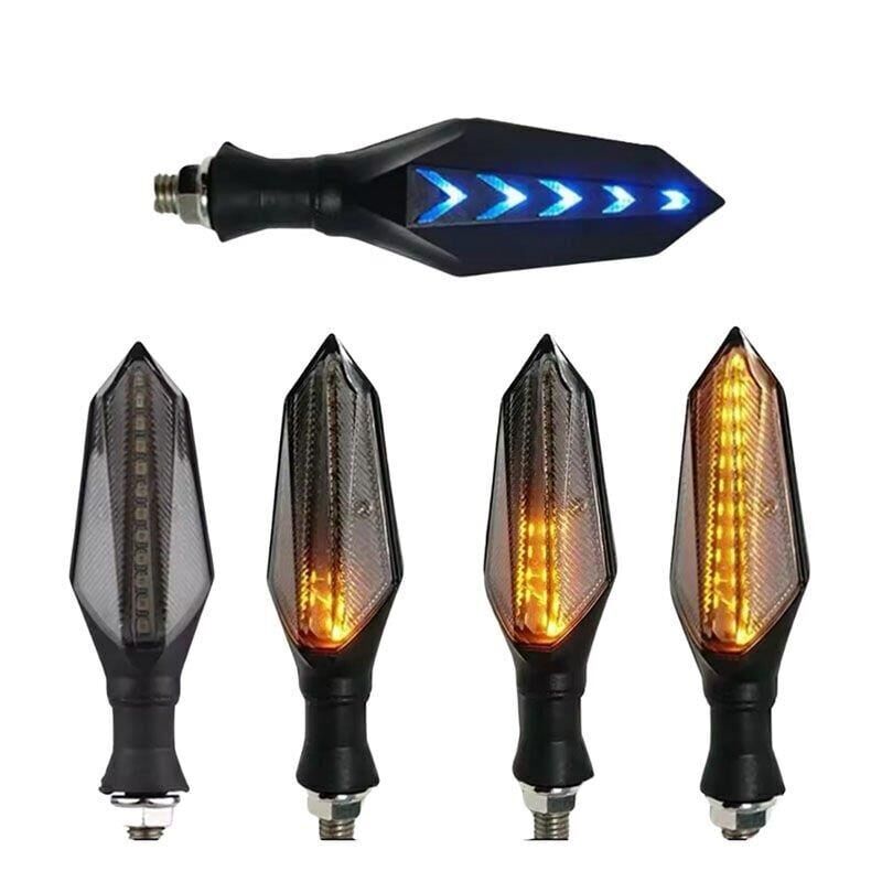 Kayar Sarı Led Sinyal Mavi Renk Parklı