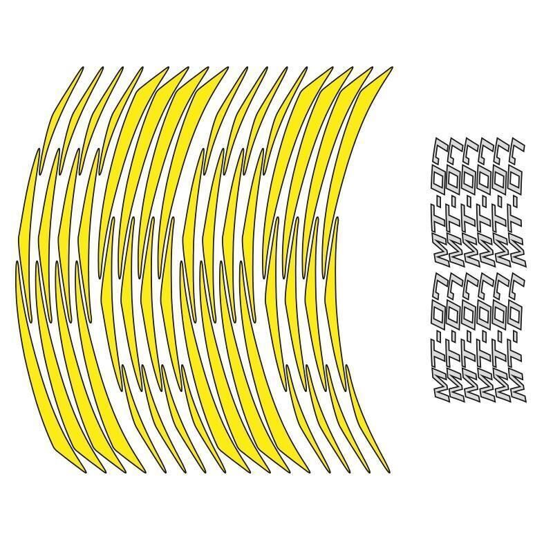 Yamaha Florasan Sarı Mt-07 Uyumlu 1 Set Jant Şeridi