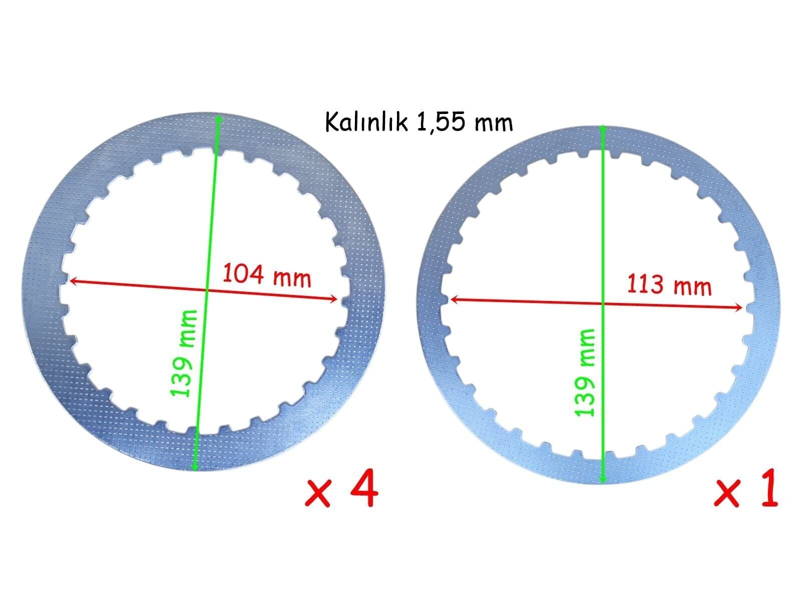 Rks R250 Debriyaj Ara Sacı 4+1