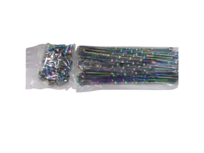 Jant Teli 160*4 Burgulu 36 Lı Paket Gökkuşağı