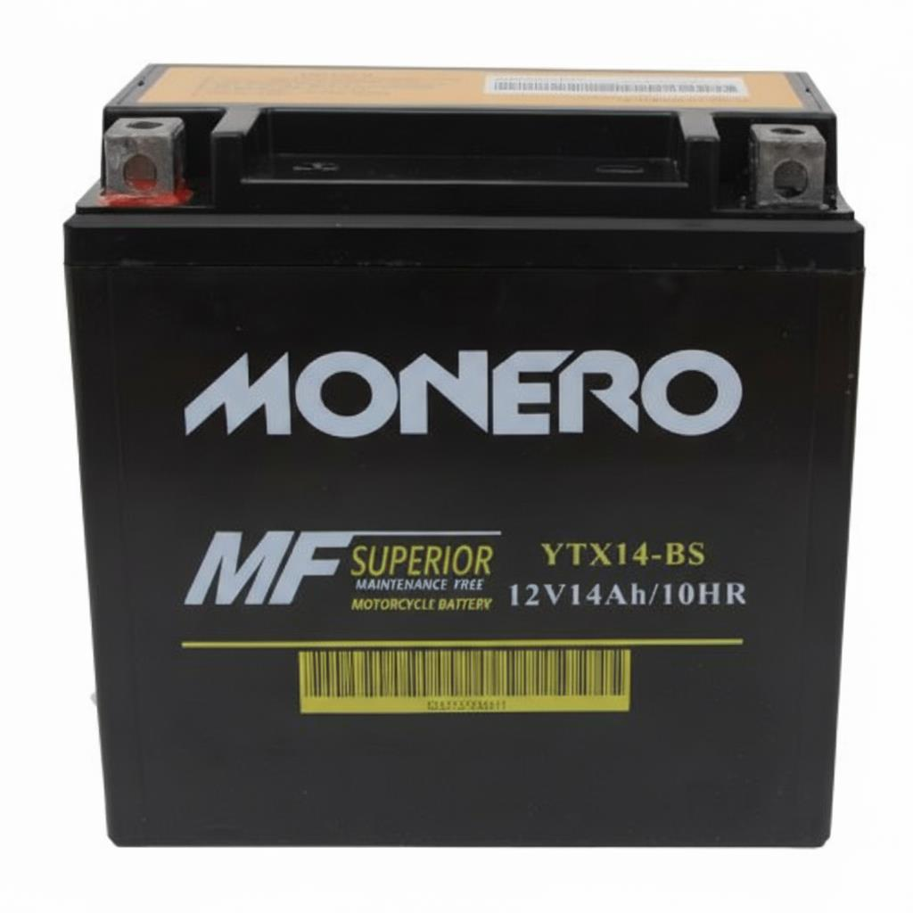 Akü 12V 12Ah Dik Monero 4,4 Kg