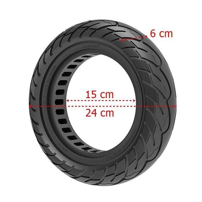 Dış Lastik Dolgu E-Scooter 10X2.50 N450-1 Nedong