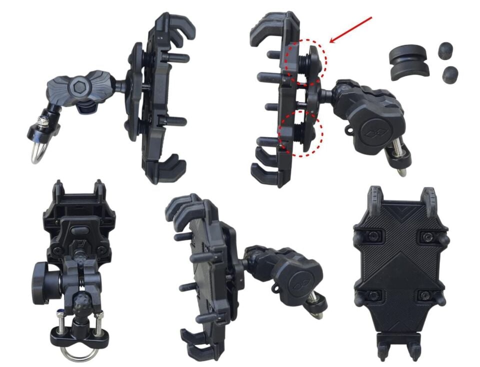 Telefon Tutucu Gidon Bağlantılı (Titreşim Modüllü)