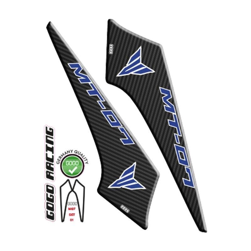 Yamaha Mt07 2014 - 2017 Uyumlu Yan Pad 001