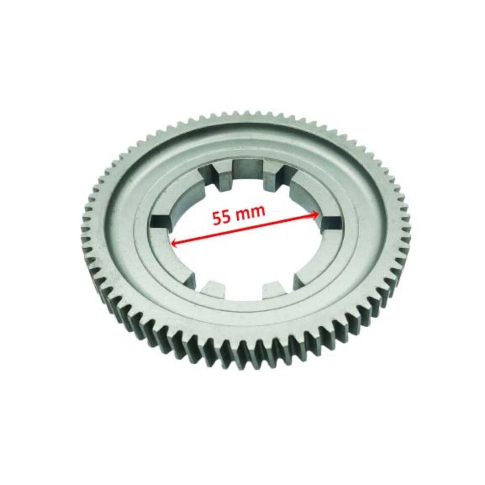 E-Yükdif.Büyük Dişli İç 55X73T 8 Çap Kanal Bombeli