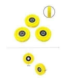 Motor Dişli Fat Bıke 35T Çap 47.5 Mm En 13 Helix Açılı 3 Lü (Kestamit)