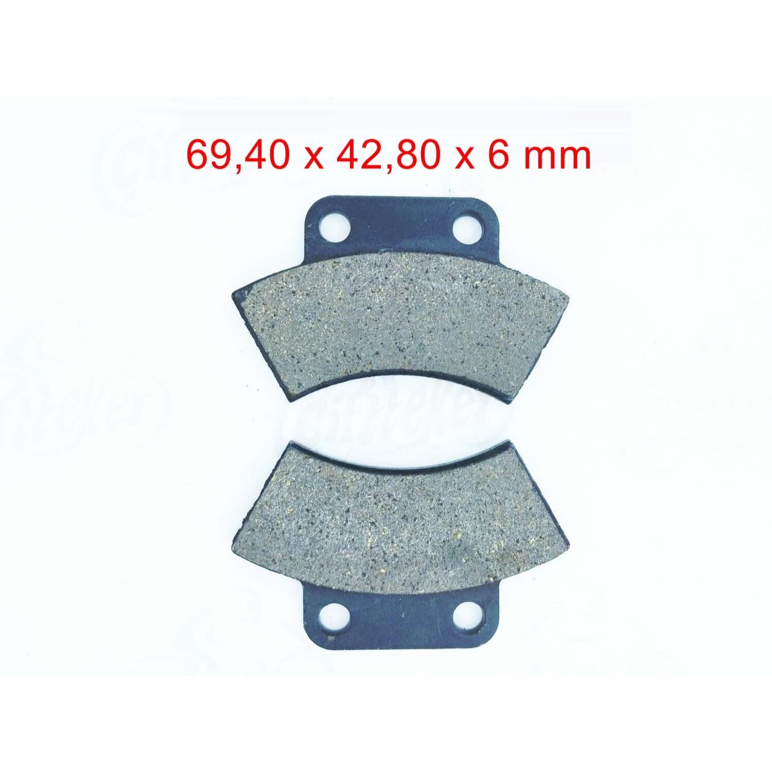 Cf Moto Atv Park Fren Balatası Fa232 400-Atr-2L Cf800 Orj *