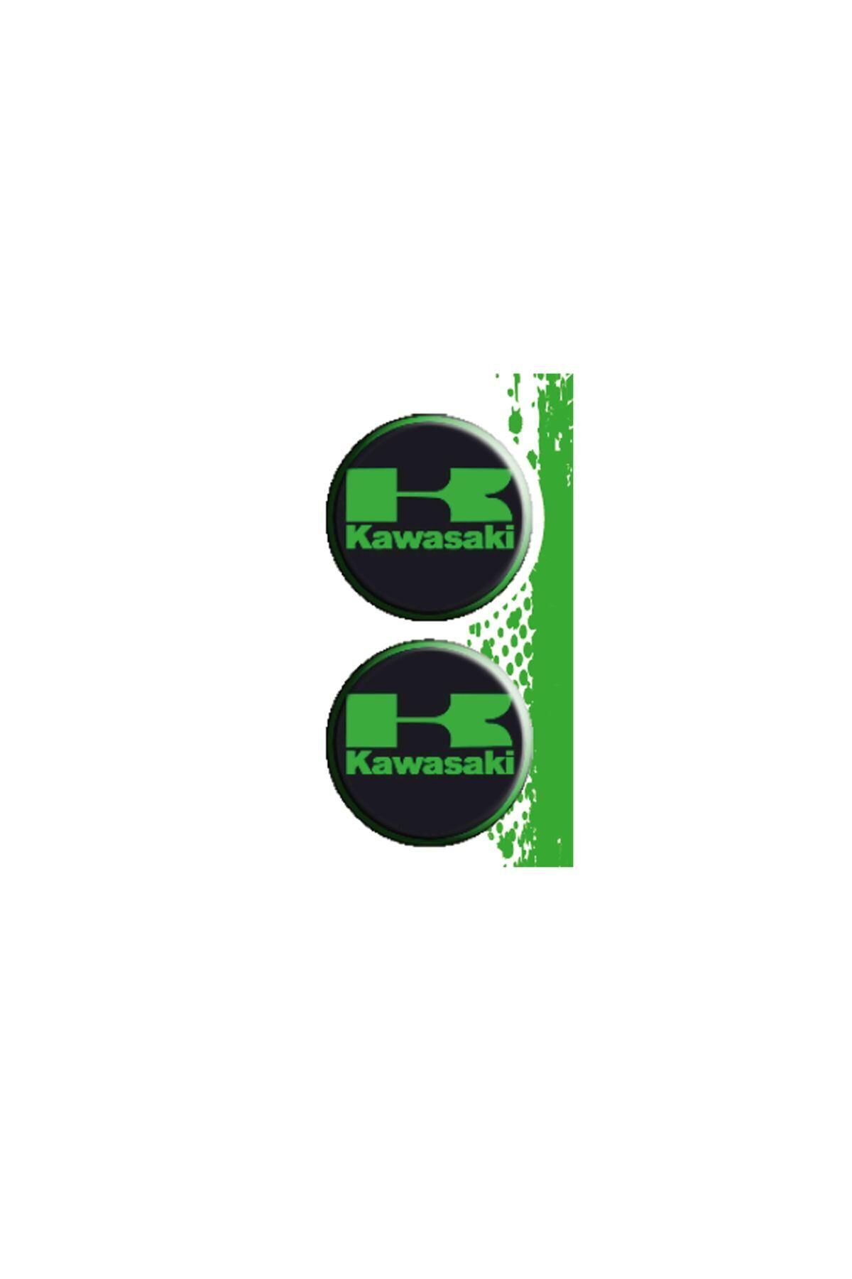 Skm Kawasaki Uyumlu Koruma Takozu İkili Damla Sticker