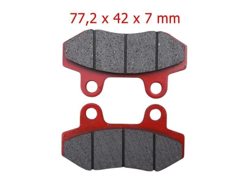 Cub-Cg Ön Fren Disk Balatası Fa086 A Kalite (Scooter Arka)