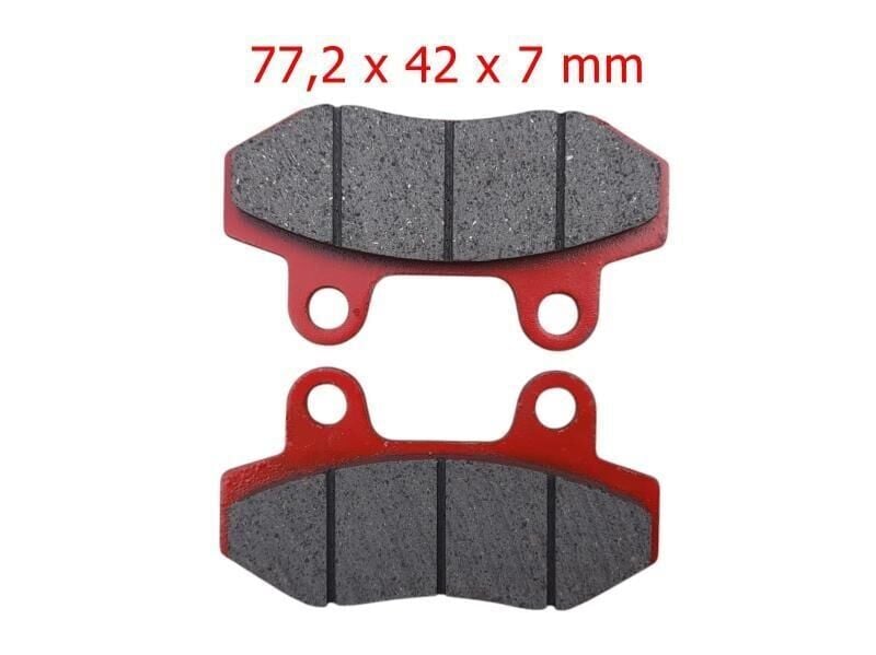 Cub-Cg Ön Fren Disk Balatası Fa086 A Kalite (Scooter Arka)