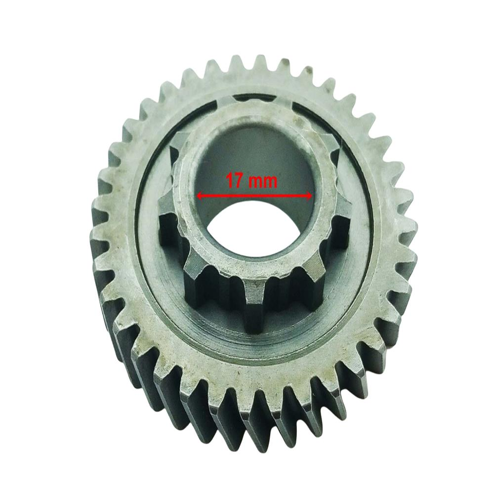 E-Yük Arabası Şan Dişlisi 36T İç 17X9 Tırnaklı Öm