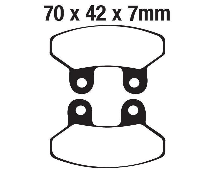 Sym Ön Fren Disk Balatası Fa306 A Kalite Joyride 125-150-200-200İ - Vs 150 Rs 50 Shark 50-125-150