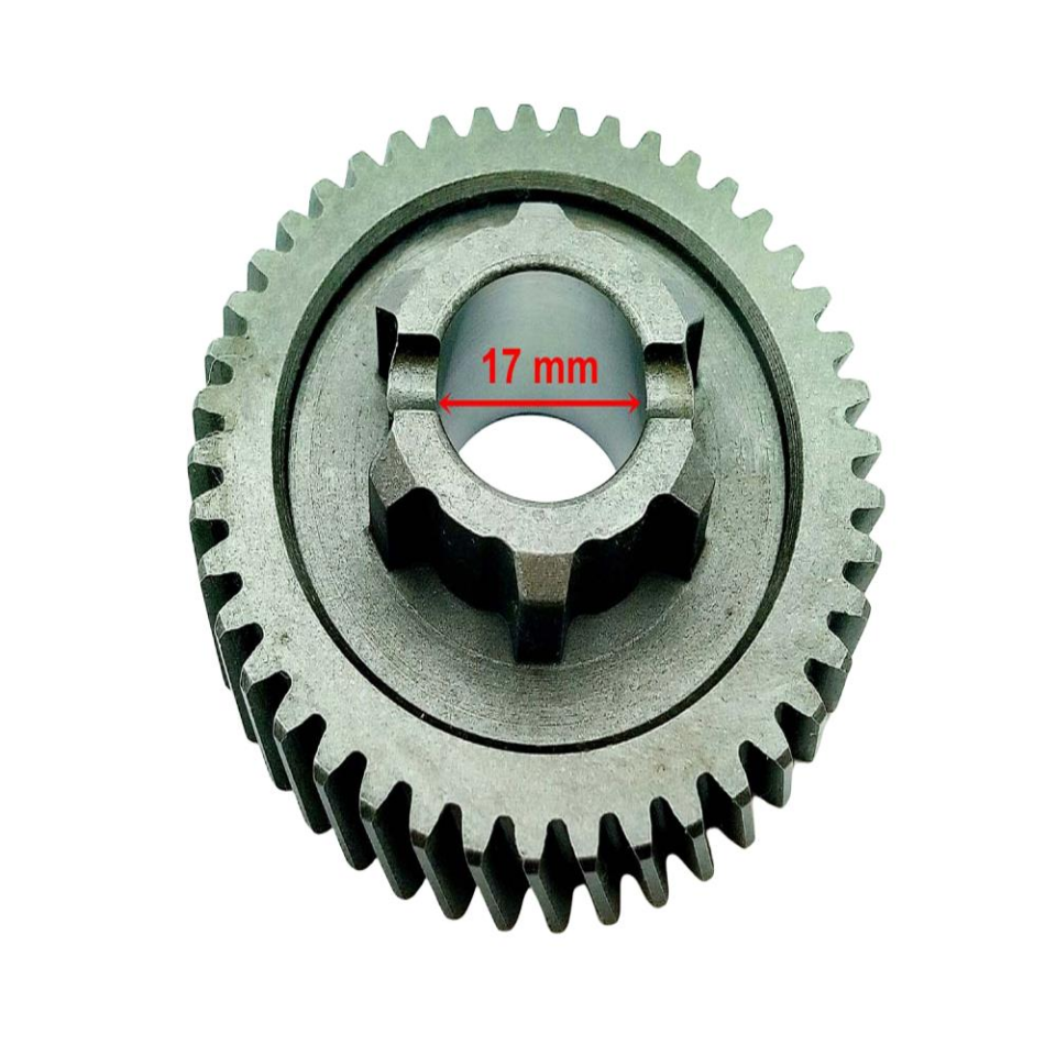 E-Yük Arabası Şan Dişlisi 43T İç 17X6 Tırnaklı Öm