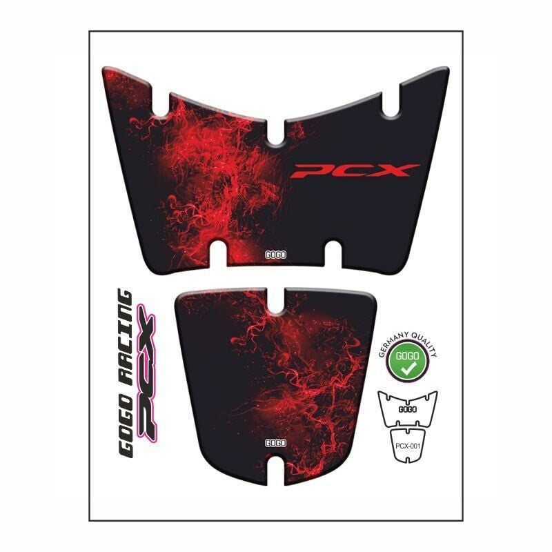 Honda Pcx 2014 - 2017 Uyumlu Tank Pad 001