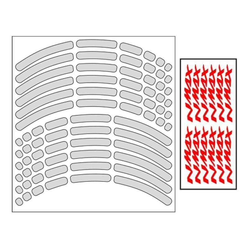 Yamaha Reflektör Beyaz I Nmax Uyumlu 1 Set Jant Şeridi