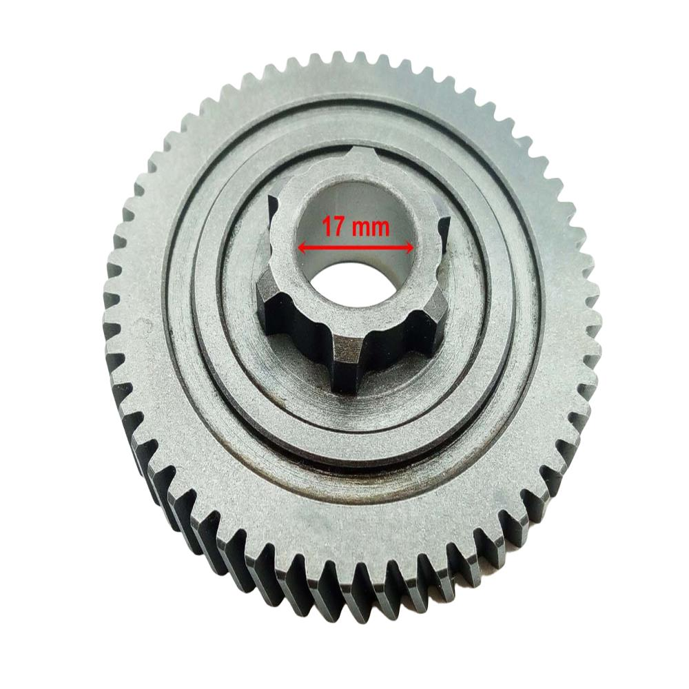 E-Yük Arabası Şan Dişlisi 56T İç 17X6 Tırnaklı Öm