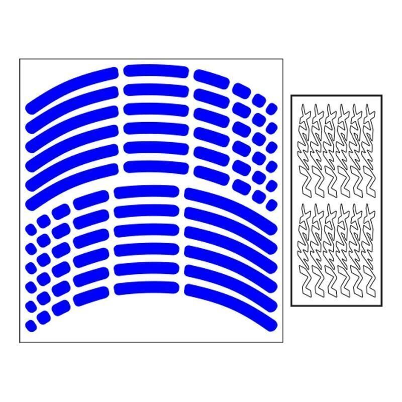 Yamaha Reflektör Mavi I Nmax Uyumlu 1 Set Jant Şeridi